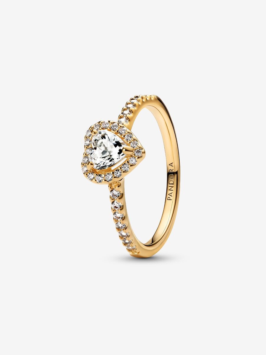Anello Cuore in Rilievo
