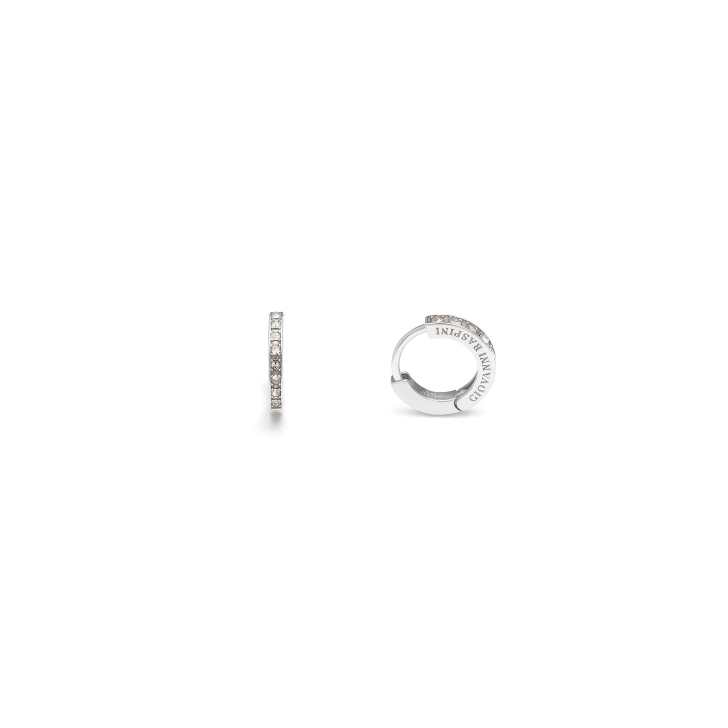 Orecchini Huggie Crystal