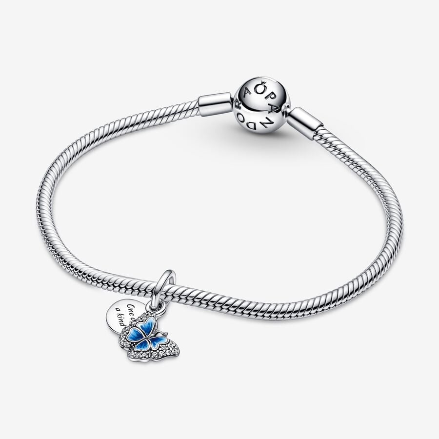 Charm Pendente Farfalla Blu