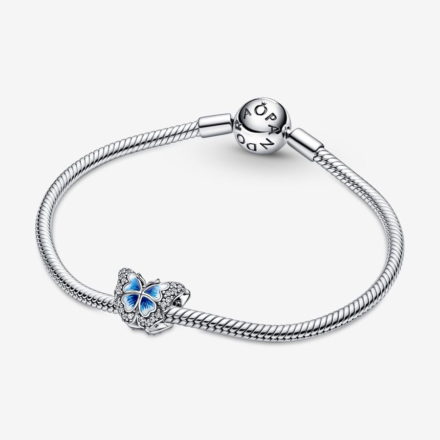 Charm Farfalla Blu