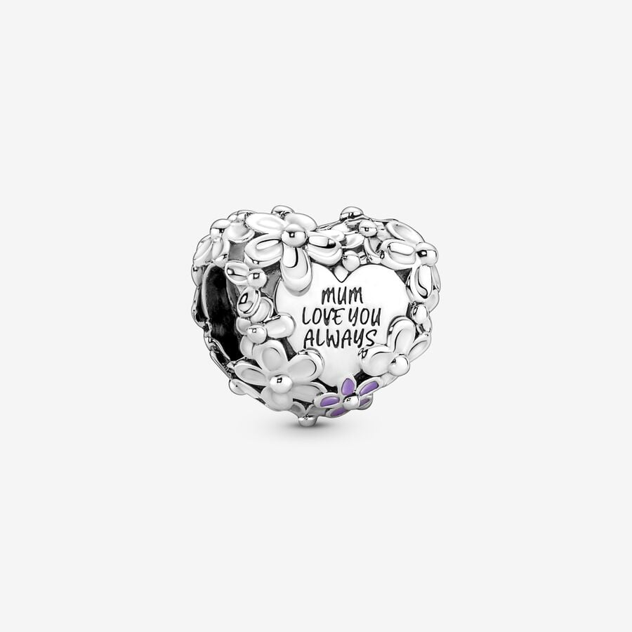 Charm Cuore Floreale