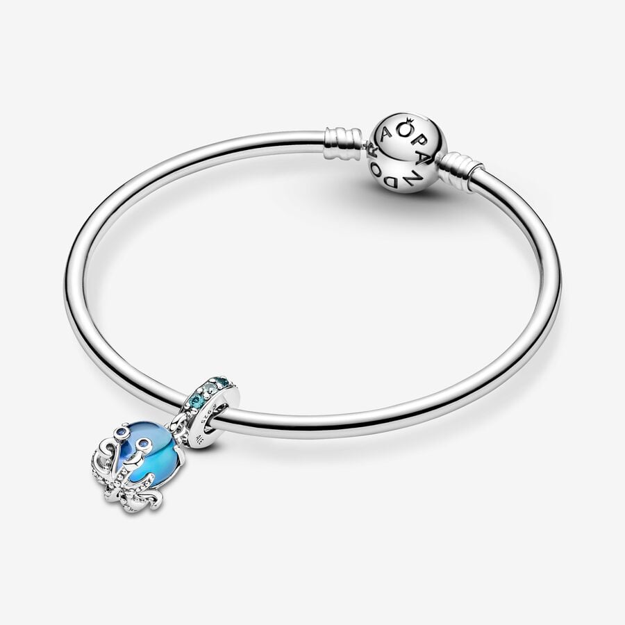 Charm Pendente Polpo Vetro di Murano
