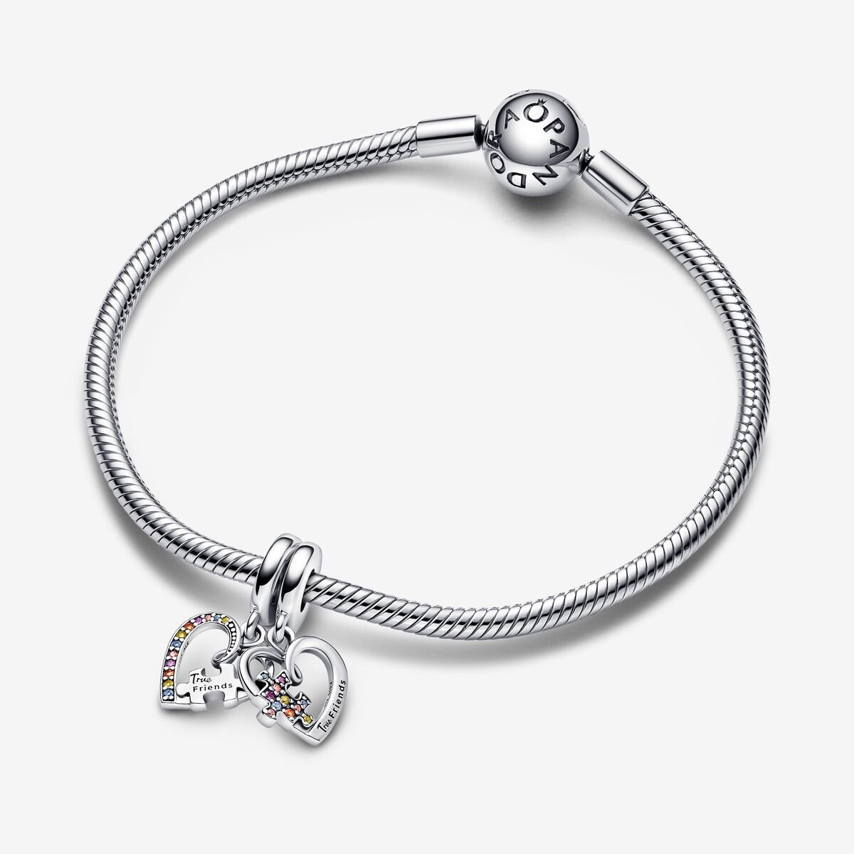 Charm Pendente Puzzle dell'Amicizia Divisibile