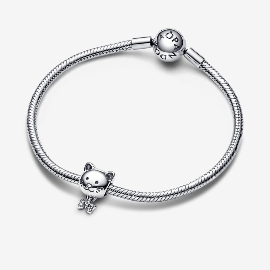 Charm Gattino con Fiocco
