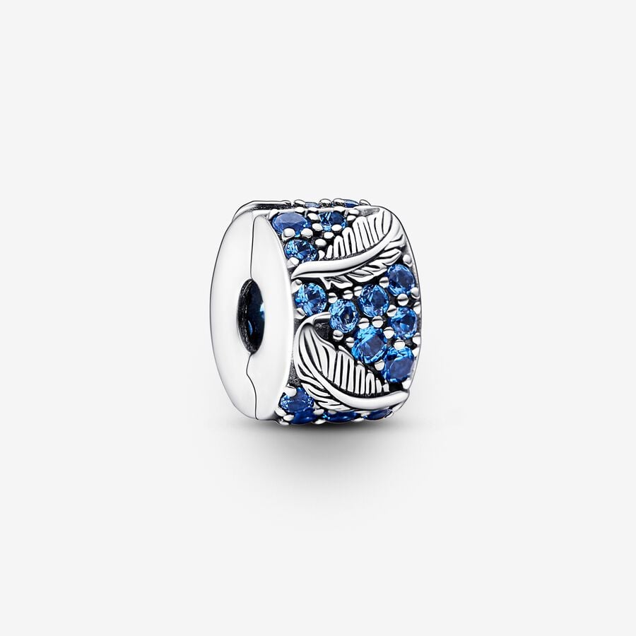 Clip Piume e Pavè Blu
