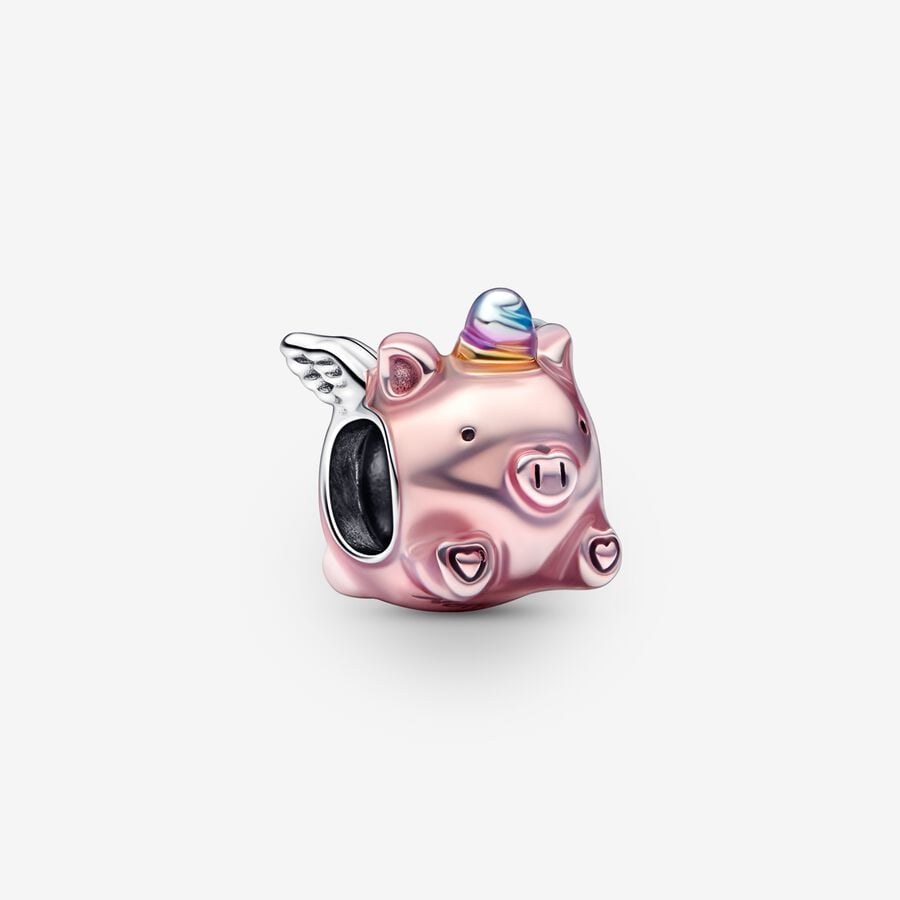 Charm Maialino Unicorno