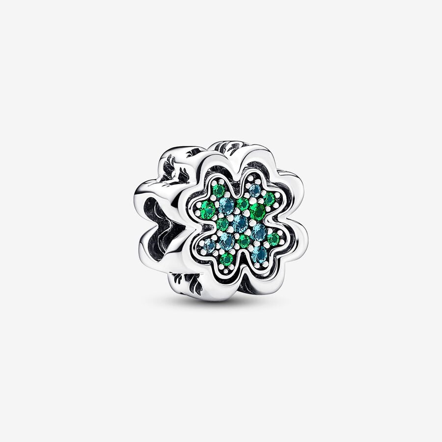 Charm Quadrifoglio dell'Amicizia Divisibile