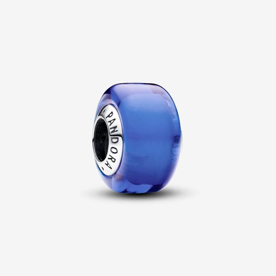 Charm Mini Vetro di Murano Blu
