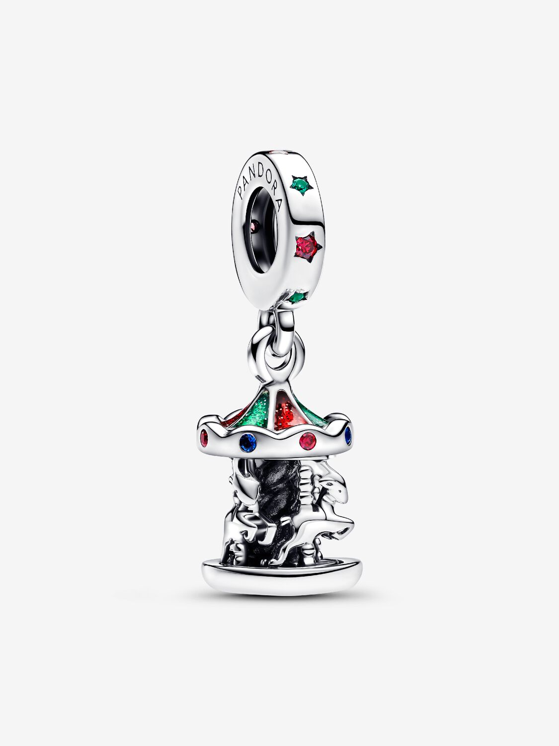 Charm Pendente Giostra di Natale