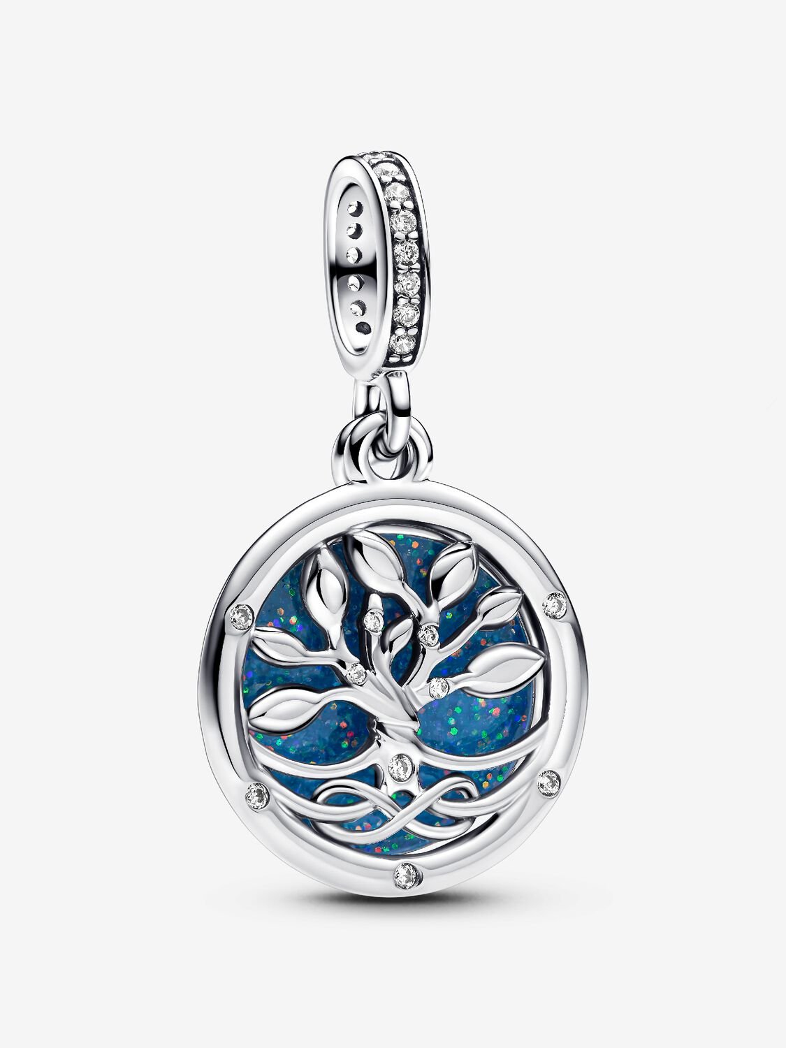 Charm Pendente Albero della Famiglia che si illumina al buio