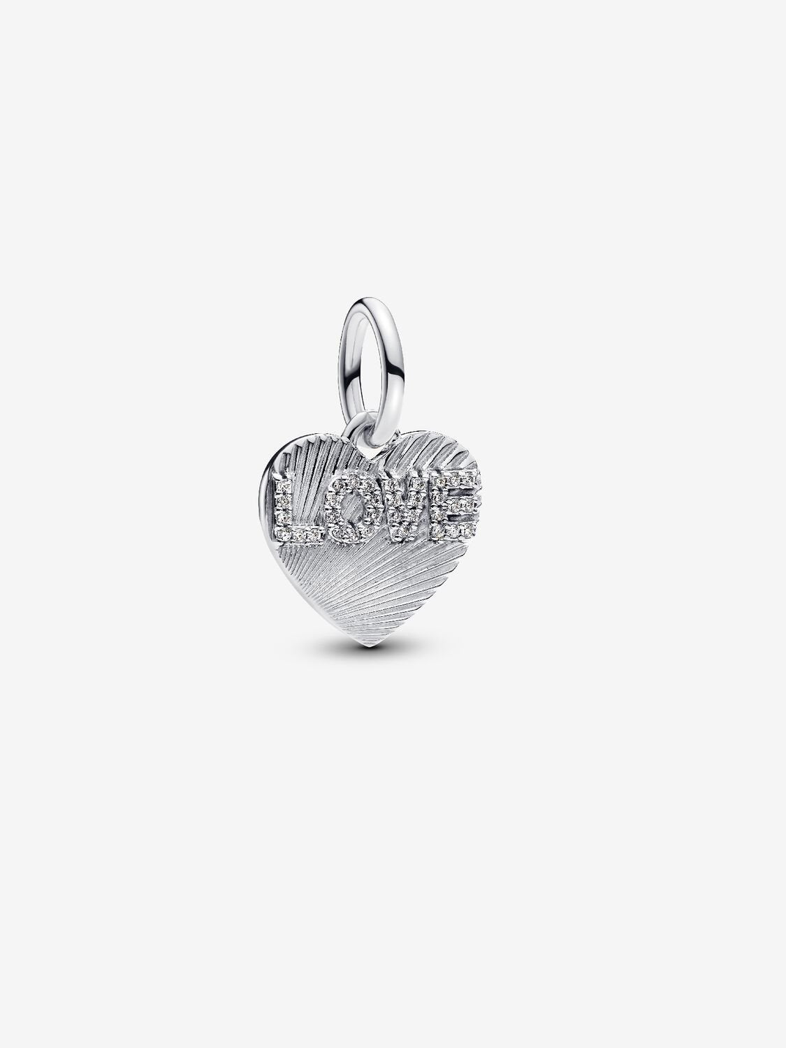 Charm Pendente Cuore "Love"