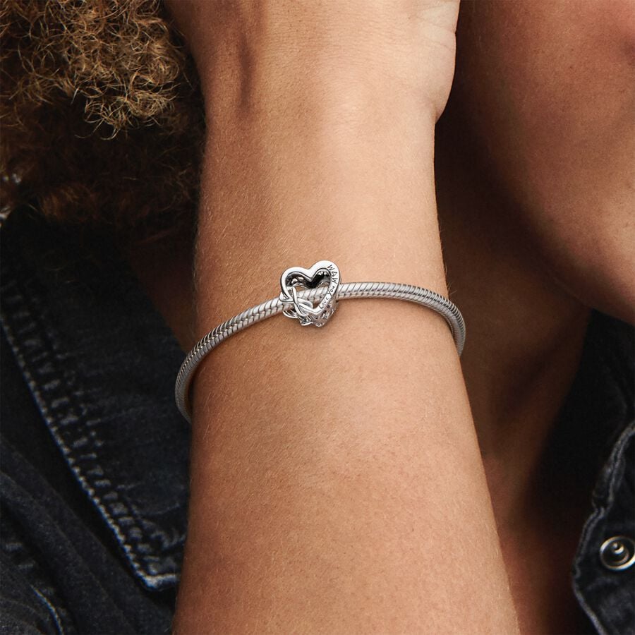 Charm Openwork Cuore "Ti Amo Mamma"