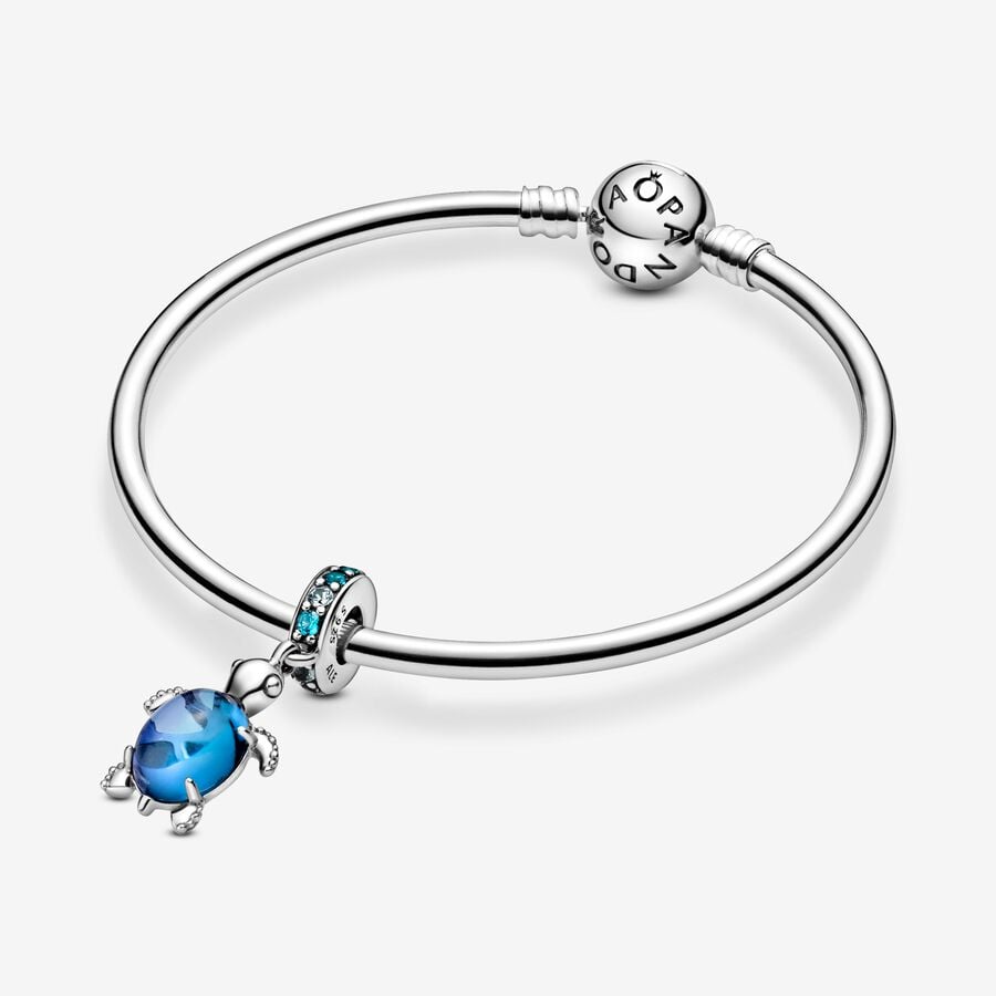 Charm Pendente Tartaruga Marina Vetro di Murano