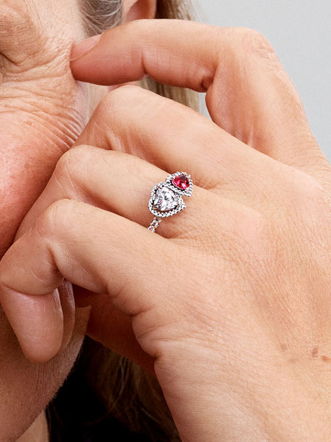 Anello Doppi Cuori