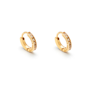 Orecchini Huggie Crystal Piccoli