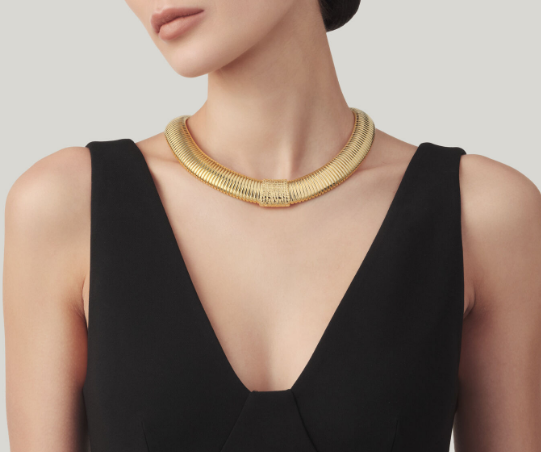 Collana Tubogas Croco