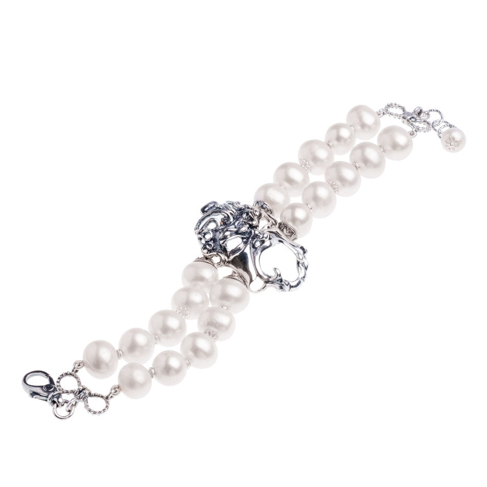 Bracciale Perle e Maschera