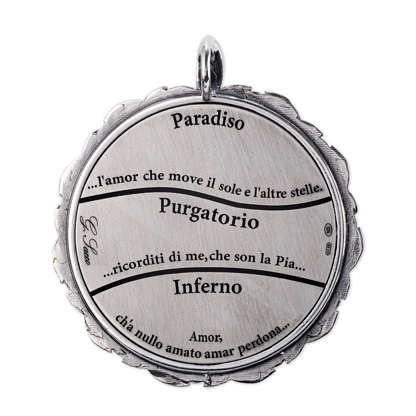 Ciondolo in argento 925/000 linea "Stil Novo"