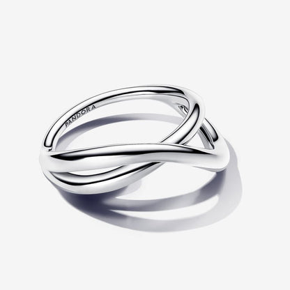 Anello Infinito Linea Sinuosa
