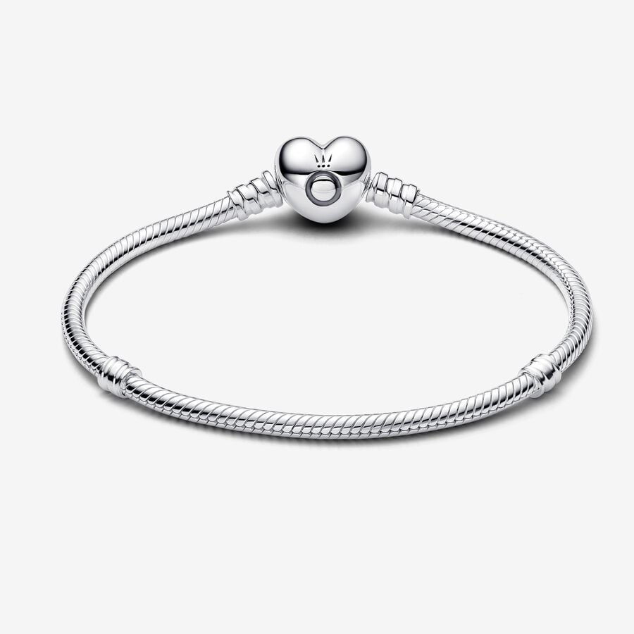 Bracciale Moments con Chiusura a Cuore