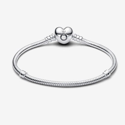 Bracciale Moments con Chiusura a Cuore