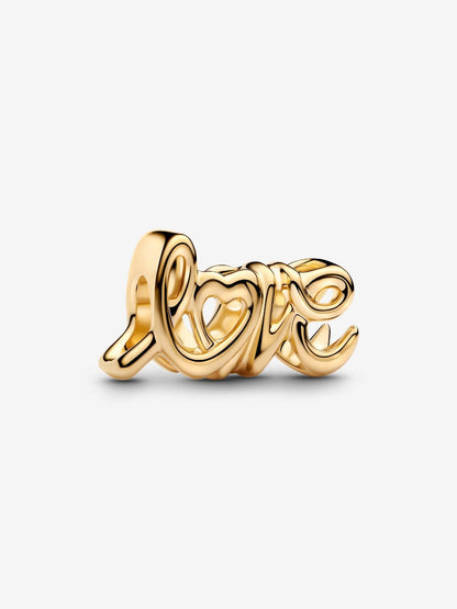 Charm "Love" Dorato