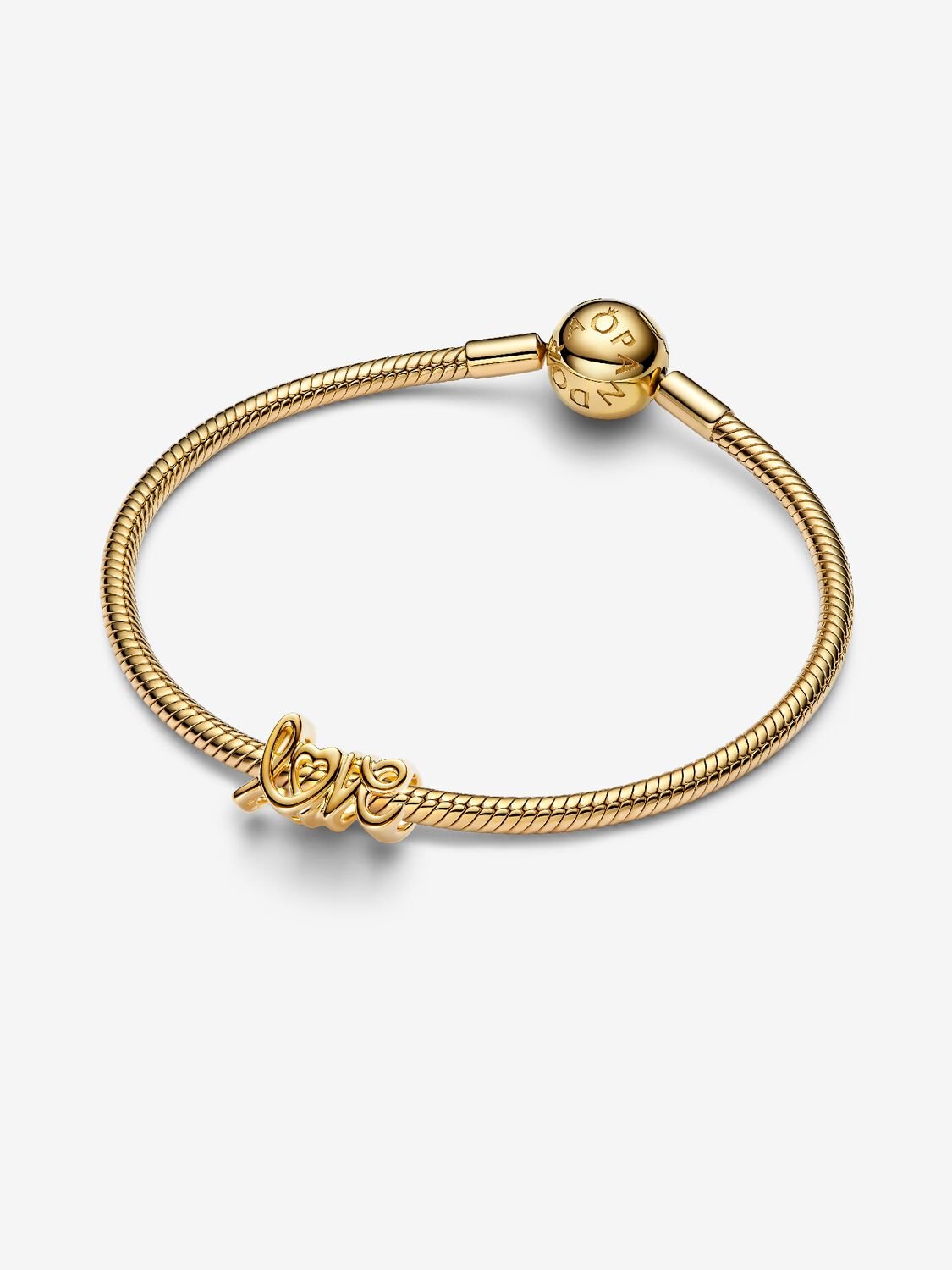 Charm "Love" Dorato