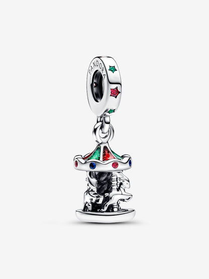 Charm Pendente Giostra di Natale