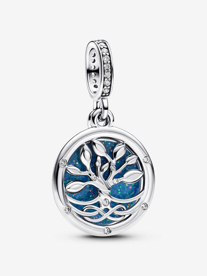Charm Pendente Albero della Famiglia che si illumina al buio