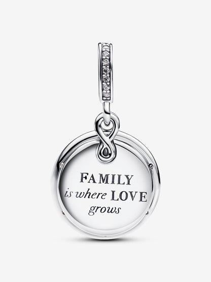 Charm Pendente Albero della Famiglia che si illumina al buio
