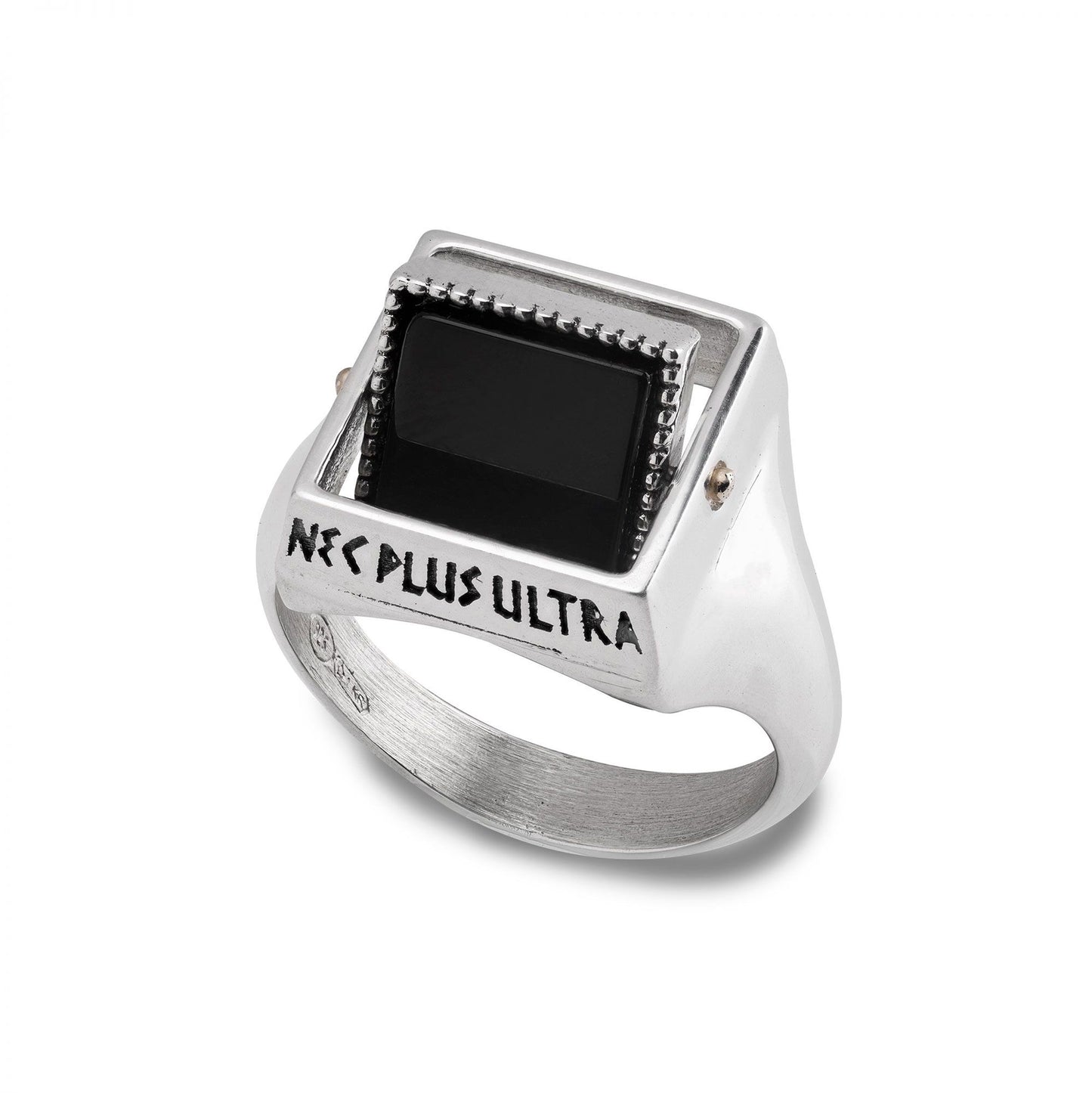 Anello Hercules con elemento girevole