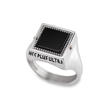 Anello Hercules con elemento girevole